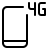 external fourth-generation-cellular-connectivity-network-facility-on-phone-action-light-tal-revivo icon