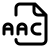 external advanced-audio-coding-aac-is-an-audio-coding-standard-for-digital-audio-compression-audio-regular-tal-revivo icon