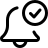 external an-active-alarm-on-your-devices-with-deadline-checkmark-on-bell-date-regular-tal-revivo icon