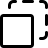 external square-box-shape-selection-application-button-equal-sides-selection-regular-tal-revivo icon