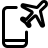 external switching-cell-phone-on-an-airplane-mode-action-regular-tal-revivo icon