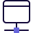 external browser-connected-to-large-network-of-internet-network-solid-tal-revivo icon