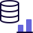 external business-market-statics-center-with-infographics-storage-and-analysis-database-solid-tal-revivo icon