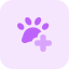 external add-inurance-for-pet-animals-with-foot-print-protection-tritone-tal-revivo icon