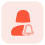 external alarm-for-the-businesswoman-get-alert-on-online-messenger-classicsinglewoman-tritone-tal-revivo icon