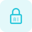 external artificial-intelligence-programming-locked-isolated-on-white-background-artificial-tritone-tal-revivo icon