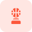 external basketball-game-trophy-with-round-shape-rewards-tritone-tal-revivo icon