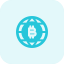 external bitcoin-currency-global-launch-availability-with-symbol-crypto-tritone-tal-revivo icon