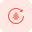 external blood-supply-transfusion-process-isolated-on-a-white-background-blood-tritone-tal-revivo icon