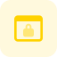 external browser-security-with-padlock-isolated-on-white-background-security-tritone-tal-revivo icon