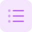 external bullet-list-template-option-in-word-document-application-text-tritone-tal-revivo icon