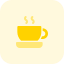 external hot-coffee-cup-with-saucer-isolated-on-a-white-background-work-tritone-tal-revivo icon