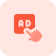 external pay-per-click-on-ads-online-on-internet-advertising-tritone-tal-revivo icon