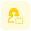 external single-female-user-calendar-to-schedule-work-layout-closeupwoman-tritone-tal-revivo icon