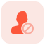 external user-blocked-on-a-social-media-platform-closeupman-tritone-tal-revivo icon