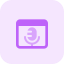 external web-browser-with-audio-support-isolated-on-a-white-background-seo-tritone-tal-revivo icon