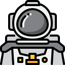 external astronaut-space-tulpahn-outline-color-tulpahn icon