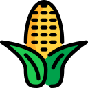 external corn-autumn-tulpahn-outline-color-tulpahn icon