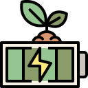 external eco-battery-ecology-tulpahn-outline-color-tulpahn icon