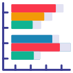 external Bar-Chart-graph-vectorslab-flat-vectorslab-10 icon