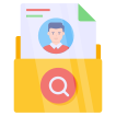 external CV-Folder-human-resource-vectorslab-flat-vectorslab icon