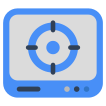 external Crosshair-maps-and-navigation-vectorslab-flat-vectorslab icon