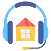 external Estate-Helpline-real-estate-vectorslab-flat-vectorslab icon