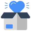 external Favorite-Parcel-shipping-and-delivery-vectorslab-flat-vectorslab icon