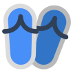 external Flip-Flop-travel-and-hotels-vectorslab-flat-vectorslab icon