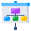 external Hierarchy-start-up-vectorslab-flat-vectorslab-2 icon