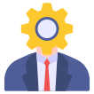 external Manager-seo-and-marketing-vectorslab-flat-vectorslab icon