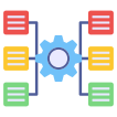 external Network-Management-data-management-vectorslab-flat-vectorslab icon