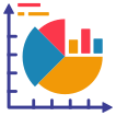 external Pie-Chart-graph-vectorslab-flat-vectorslab-4 icon