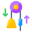 external Pulley-science-and-technology-vectorslab-flat-vectorslab icon