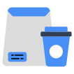 external Takeaway-Food-food-and-beverage-vectorslab-flat-vectorslab icon