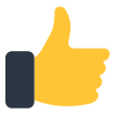 external Thumbs-Up-communication-technology-big-data-vectorslab-flat-vectorslab icon