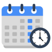 external Timetable-business-and-finance-vectorslab-flat-vectorslab icon