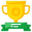 external Trophy-start-up-vectorslab-flat-vectorslab icon