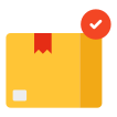 external Verified-Parcel-ecommerce-and-shopping-vectorslab-flat-vectorslab icon