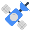 external Weather-Satellite-weather-vectorslab-flat-vectorslab icon