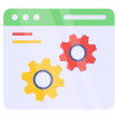 external Web-Setting-project-management-vectorslab-flat-vectorslab-2 icon