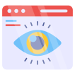 external Web-Visualization-seo-and-marketing-vectorslab-flat-vectorslab icon