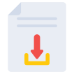 external file-download-files-and-folders-vectorslab-flat-vectorslab icon