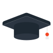 external mortarboard-education-vectorslab-flat-vectorslab icon