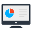 external online-data-project-management-and-web-marketing-vectorslab-flat-vectorslab icon