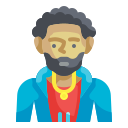 external african-man-avatar-wanicon-flat-wanicon icon