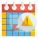 external alert-calendar-and-dates-wanicon-flat-wanicon icon