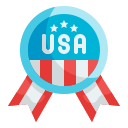 external badge-independence-day-wanicon-flat-wanicon icon