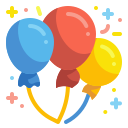 external balloons-happy-new-year-wanicon-flat-wanicon icon