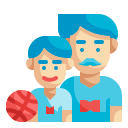 external basketball-family-wanicon-flat-wanicon icon